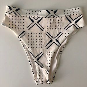 AERIE HIGH CUT CHEEKY BIKINI BOTTOM